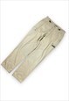 NAPAPIJRI VINTAGE Y2K BEIGE CARGO TROUSERS
