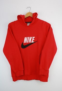 Vintage Nike Classic Sweatshirt in Red S