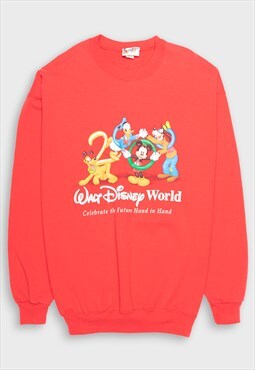 Red Disney sweatshirt