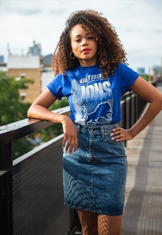 DETROIT LIONS NFL AMERICAN FOOTBALL T-SHIRT/TOP