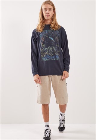 VINTAGE OZZY OSBOURNE X ROB ZOMBIE GRAPHIC LONG SLEEVE TOP