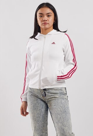 VINTAGE ADIDAS HOODED TRACK JACKET