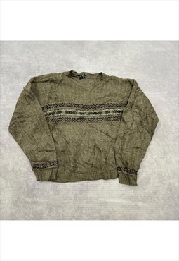 Vintage Knitted Jumper Men's L