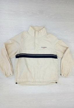 90's Vintage Thomas Burberry Jacket Cream