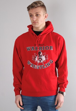 VINTAGE WARRIOR WRESTLING USA SWEATSHIRT HOODIE