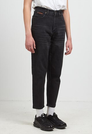 VINTAGE BLACK WRANGLER DENIM JEANS