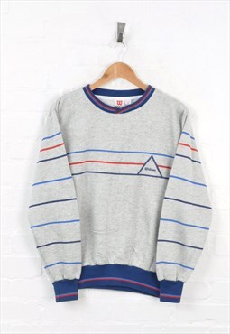 Vintage Wilson Sweater Grey Medium CV11869