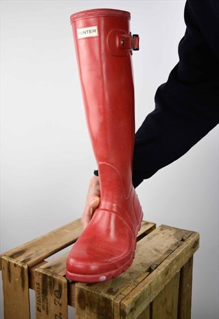 VINTAGE HUNTER ORIGINAL WELLINGTON FESTIVAL BOOTS