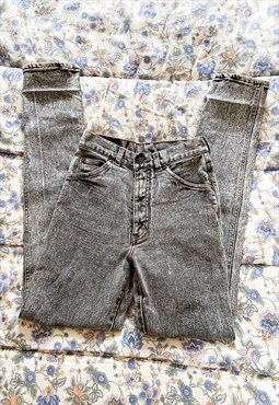 Vintage 90's Acid Wash Grey Levi's Jeans - XXS