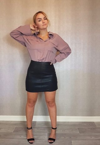 OVERSIZED SATIN SHIRT