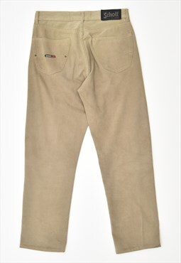Vintage Schott Trousers Slim Casual Beige