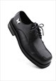 EDGY SMART SHOES HIGH FASHION SQUARE TOE BUTTERFLY BROGUES