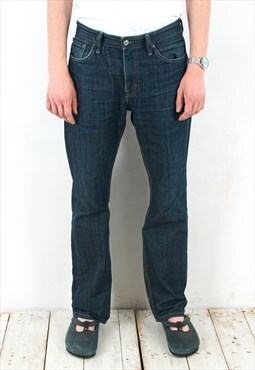 LEVI'S STRAUSS 514 Vintage Men W37 L32 Straight Jeans Denim 