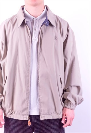 VINTAGE TIMBERLAND JACKET IN BEIGE XL