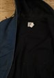 VINTAGE CARHARTT ACTIVE HOODED JACKET MEN'S TEAL BLUE