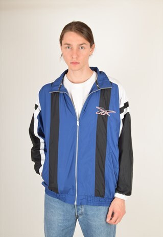 VINTAGE 90S REEBOK JACKET / TRACK TOP SIZE M (3326)
