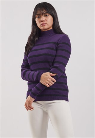 VINTAGE RALPH LAUREN TURTLE-NECK JUMPER