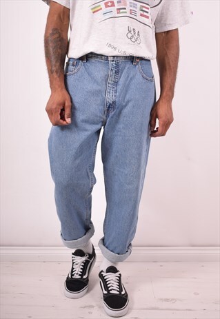 LEVI'S 615 MENS VINTAGE JEANS W40 L31 BLUE 90S