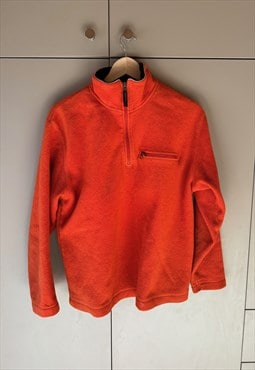 Vintage GAP ATHLETIC Orange Fleece Sweatshirt