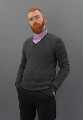 RALPH LAUREN GREY JUMPER