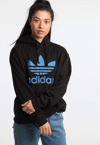 90S ADIDAS PRINT LOGO HOODIE