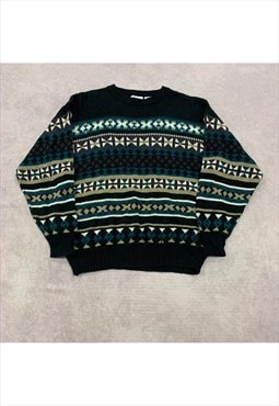 Vintage Knitted Jumper Men's XL