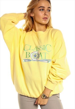 VINTAGE EMBROIDERED SWEATSHIRT SW246