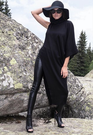 HANDMADE SWEATER KNITWEAR DRESS PULLOVER LOOSE BLOUSE F1706