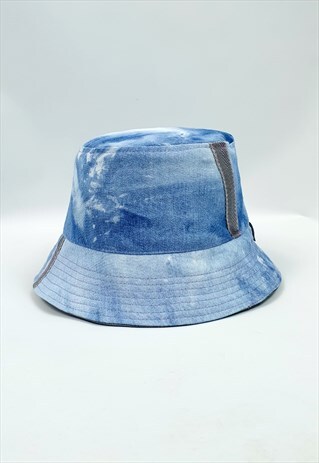 TRIBUTE SEVEN - DENIM BUCKET HAT/ BLUE