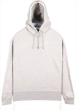 Vintage 90's Nike Hoodie Swoosh Pullover Grey Small