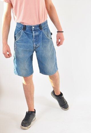 VINTAGE 90'S DENIM CARGO SHORTS