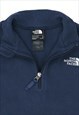 THE NORTH FACE 90'S SPELLOUT QUARTER ZIP FLEECE SWEATSHIRT L
