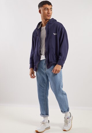VINTAGE REEBOK ZIP-UP HOODIE