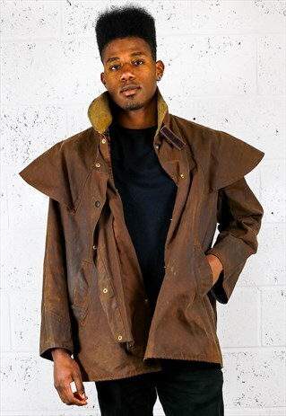 CHOC-BROWN WAX JACKET (COMPANY OWNED BY BARBOUR)
