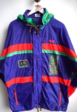 Vintage Raincoat, Parka with hood, Jacket