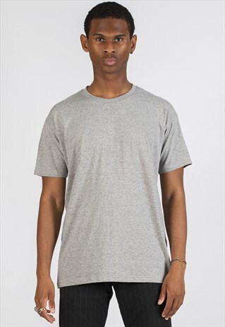 T-SHIRT BASIC GREY MAN