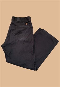 Vintage Dickies Trousers Cargo Pants 38x30 Black 5125