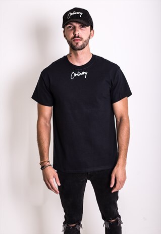 CLASSIC ORDINARY BLACK T-SHIRT