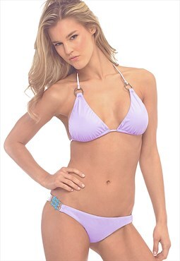 Tessa Triangle Bikini TOP- Lavender