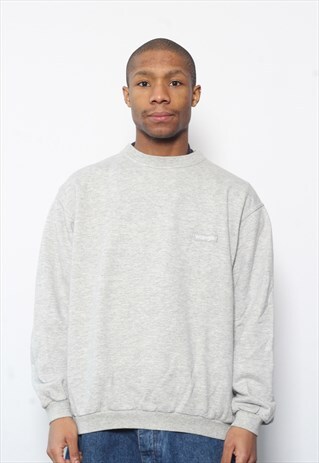 VINTAGE WRANGLER LOGO SWEATSHIRT GREY