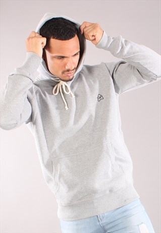 CLASSIC HOODIE - GREY / BLACK