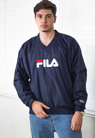 VINTAGE FILA SWEATSHIRT LOGO 90S X 10.1