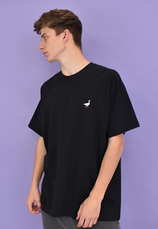 G&G UNISEX BLACK GOOSE S/S TEE