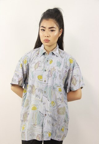 VINTAGE FUNKY PATTERNED SHIRT