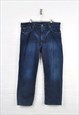 VINTAGE LEVI'S 505 JEANS STRAIGHT FIT BLUE DENIM W38 L32