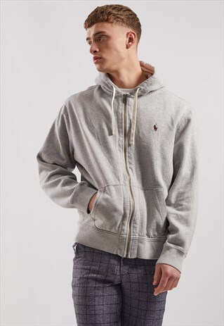 VINTAGE RALPH LAUREN ZIP UP HOODIE