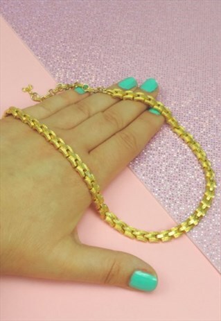 VINTAGE GOLD METAL CHAIN