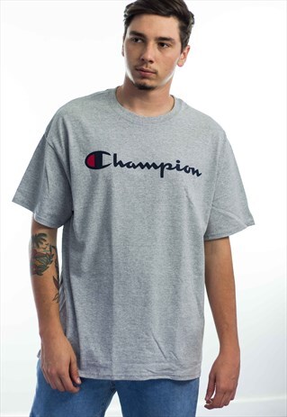 NEW CHAMPION T-SHIRT BIG LOGO 90S XL 7.5