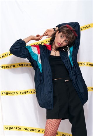 VINTAGE ADIDAS TRACK JACKET 80S SHELL TRAINING JACKET