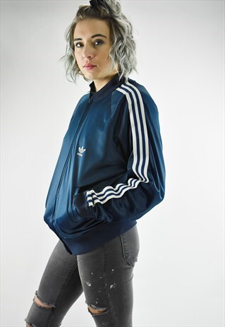 VINTAGE ADIDAS 'TENNESSEE' ZIP UP TRACK JACKET